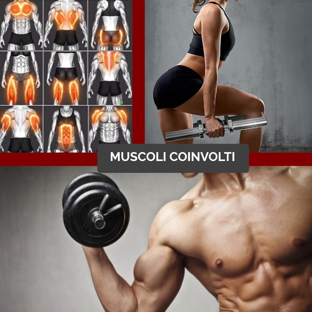 Manubri per Palestra da 35 cm