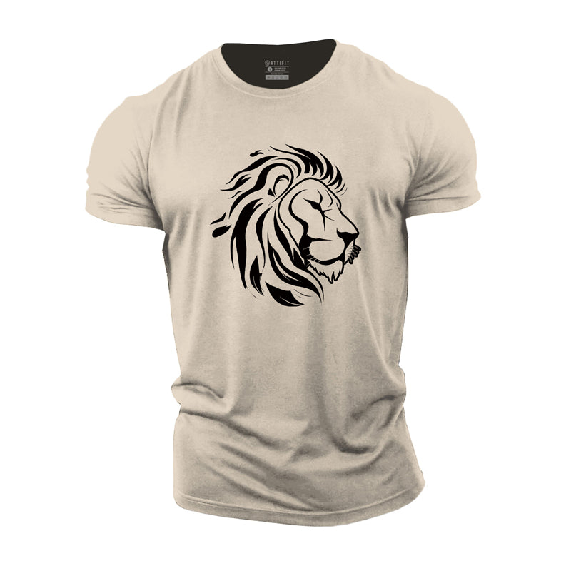 Lion Graphic Men's T-shirts