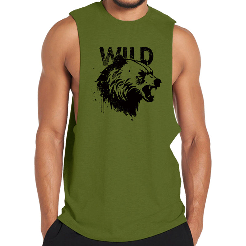 Wild Bear Men's Tank Top