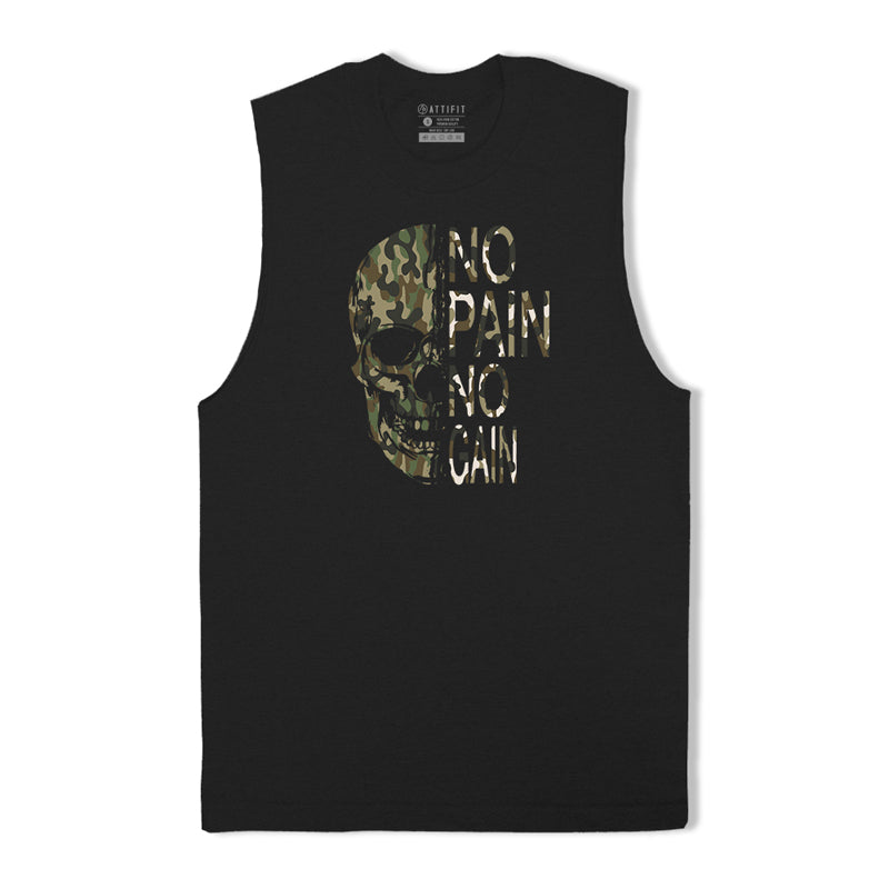Camouflage No Gain Tank Top