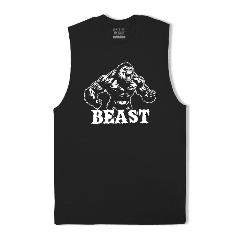 Beast Graphic Men's Tank Top
