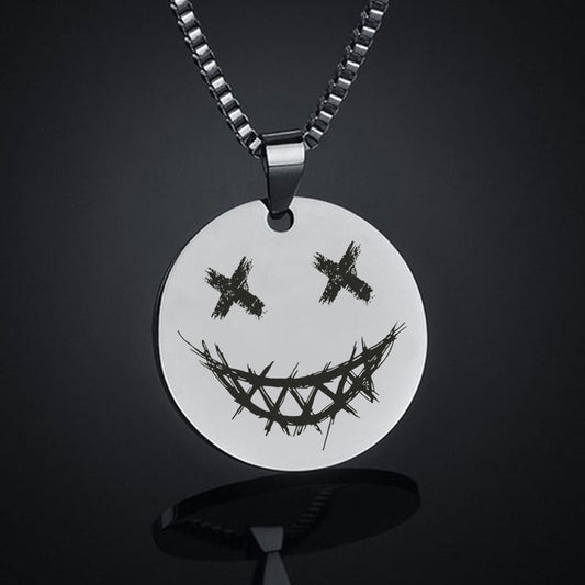 Smiling Titanium Steel Fitness Jewelry