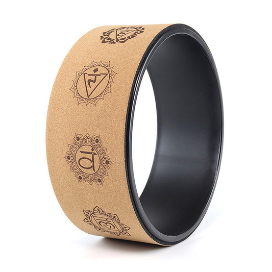 Yoga Wheel - Chakras Cork