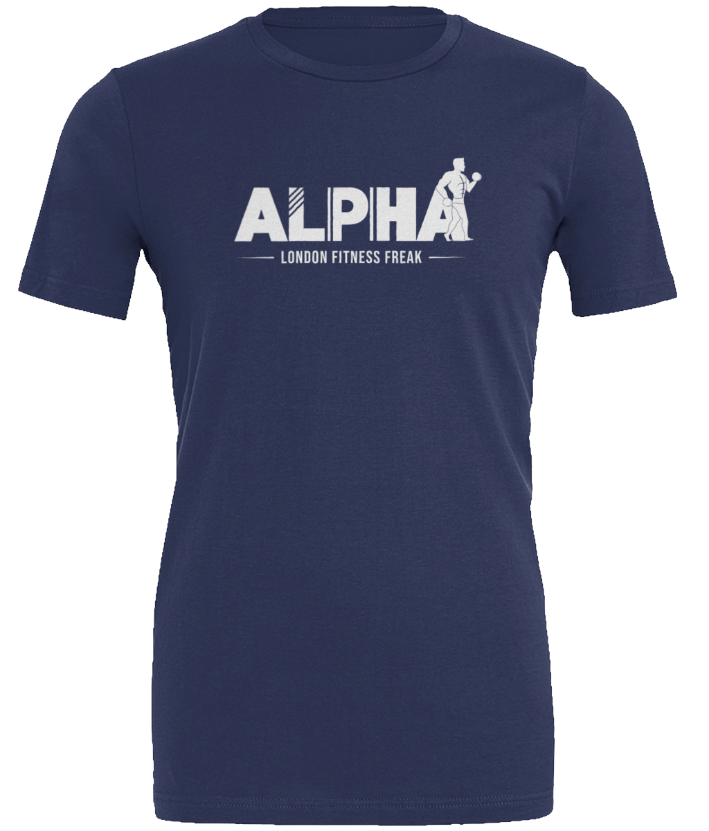 Slogan Alpha T Shirt - White