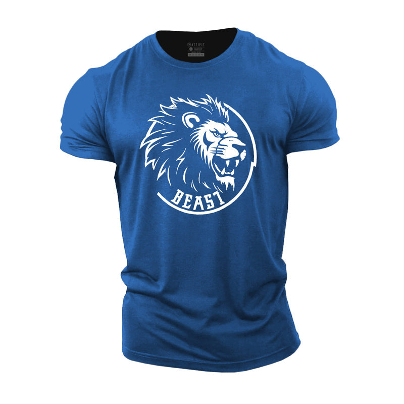 Beast Lion Men's T-shirts