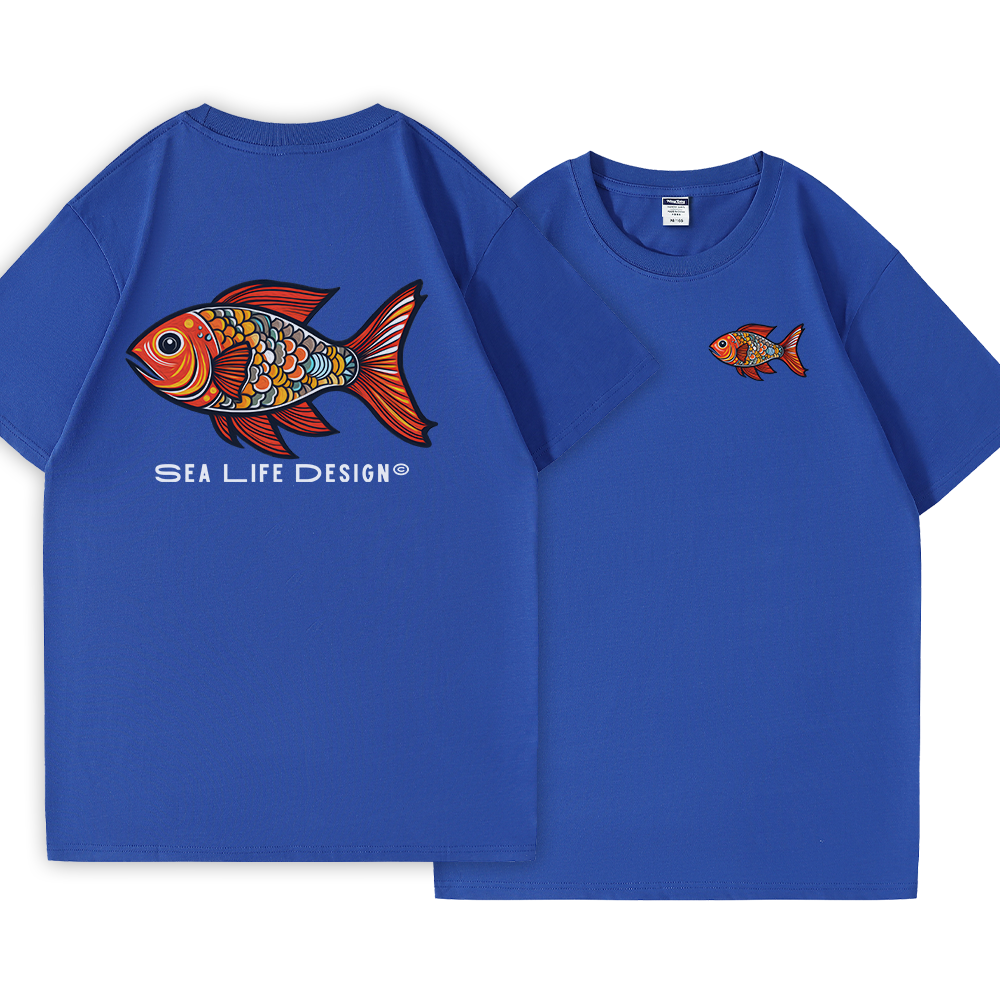 Sea Life Cotton Tee