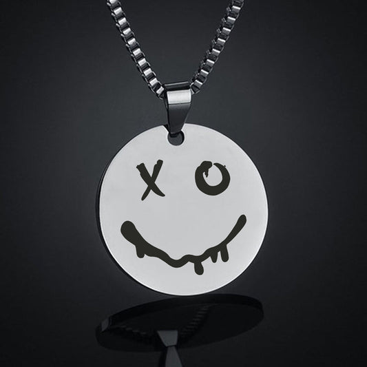 SMILE Titanium Steel Fitness Jewelry