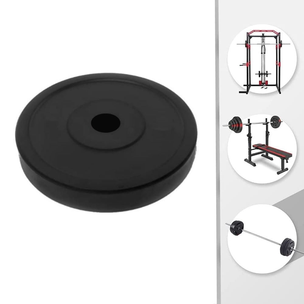 Disco Gommato per Bilanciere 30mm Piastre Bumbper Manubri Vari Pesi 2,5/5/10/20KG