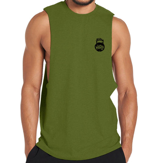 Play Hard kettlebell Graphic Workout Tank Top