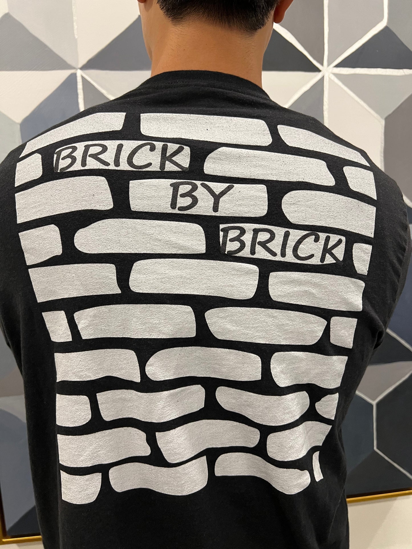 Brick by Brick Long Sleeve Top - Black
