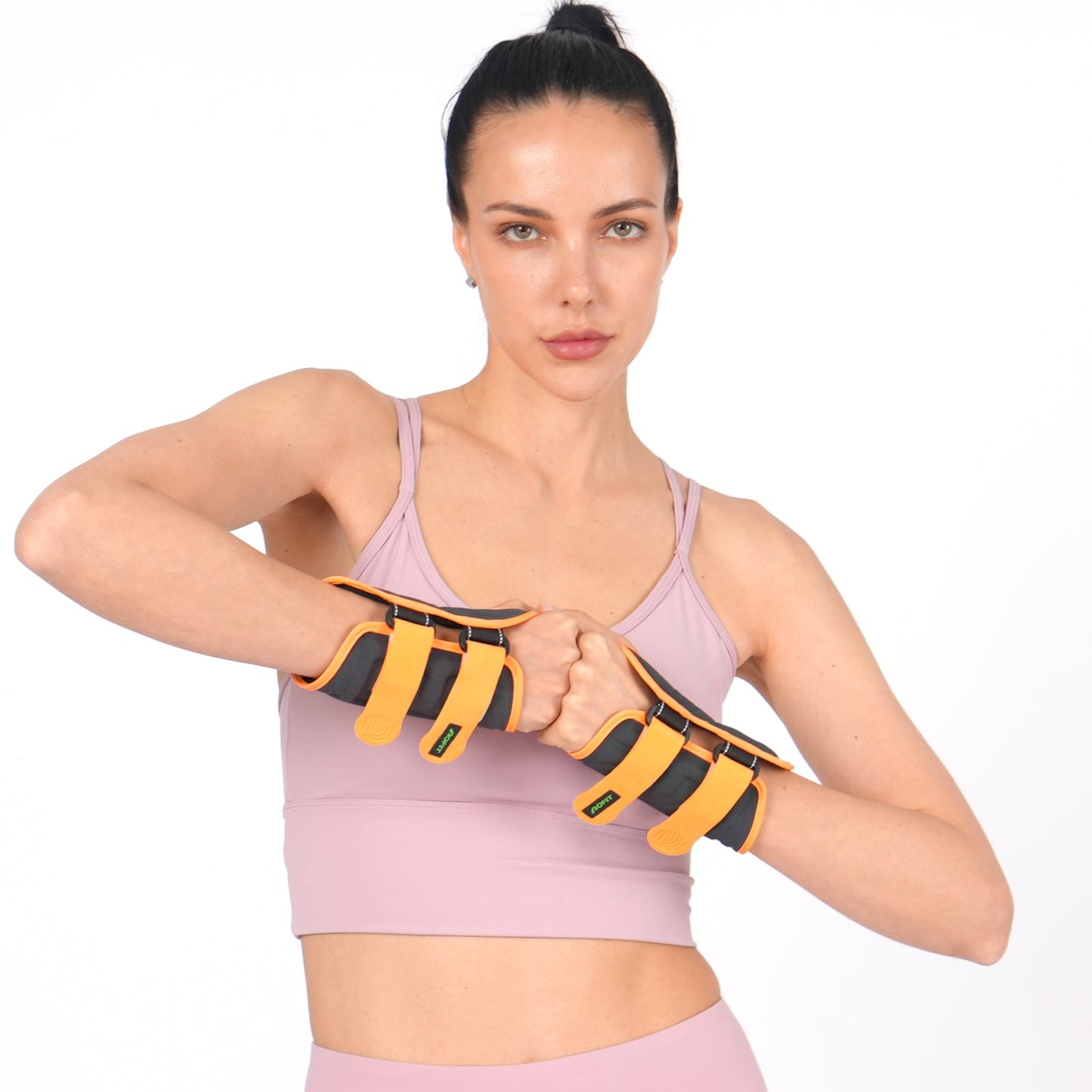 Aofit | Inflatable Wrist Wrap for Hands and Wrists with Adjustable Strap, 2 Spring Stabilizers, 1 Wrap
