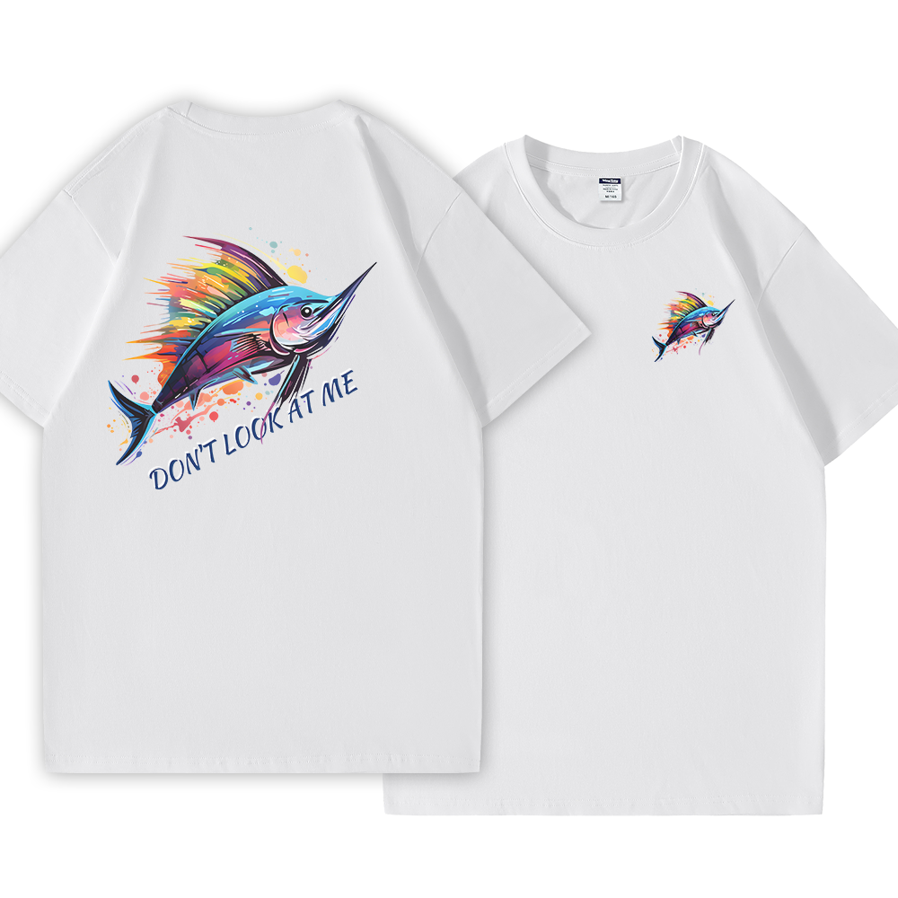 Don't Look At Me Cotton Tee