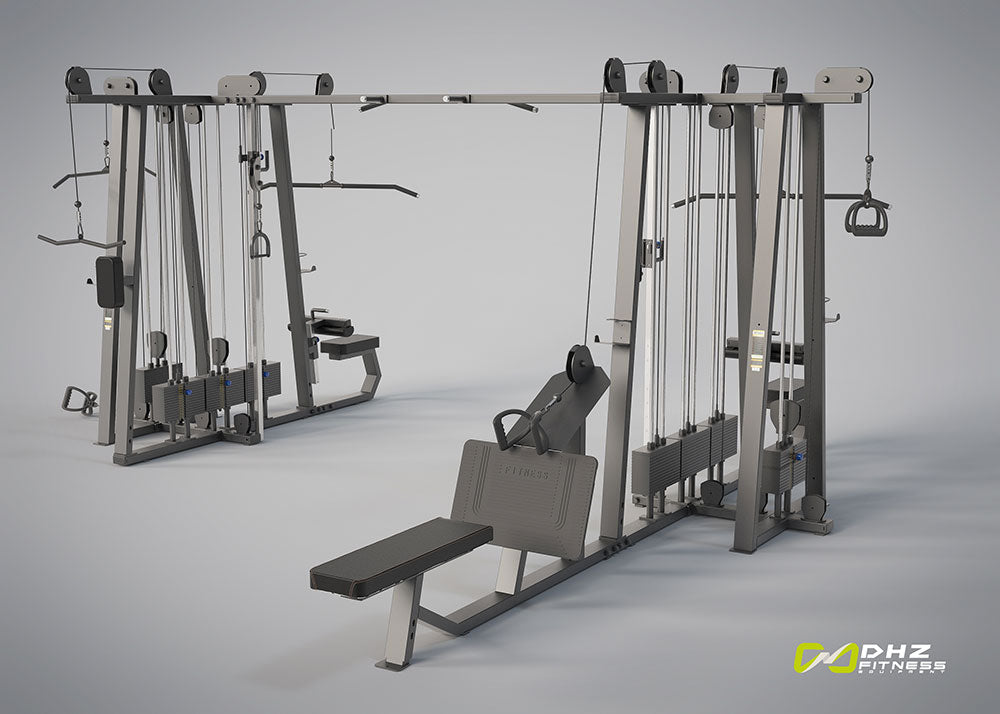 8-Station Multi-Gym Machine - Commercial