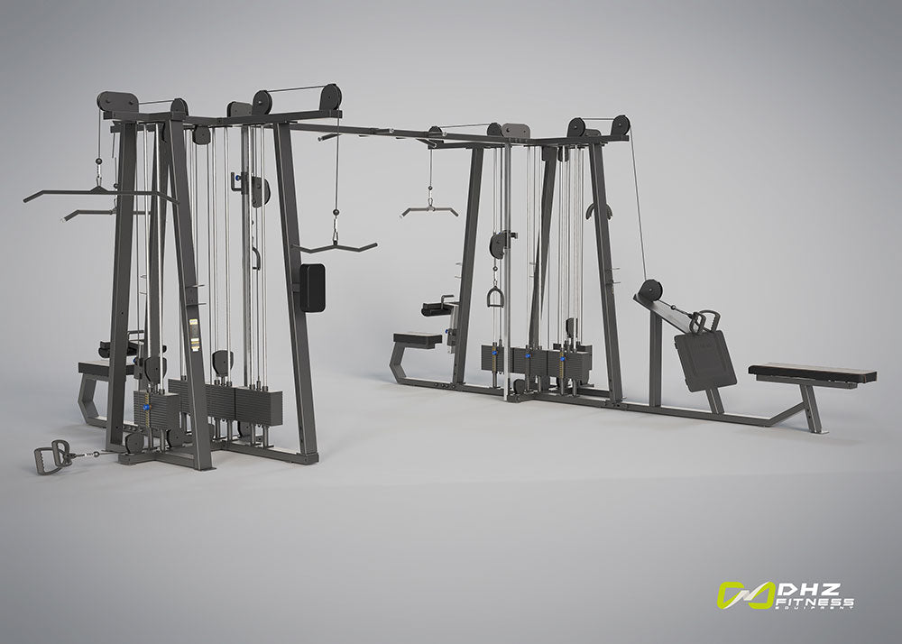 8-Station Multi-Gym Machine - Commercial