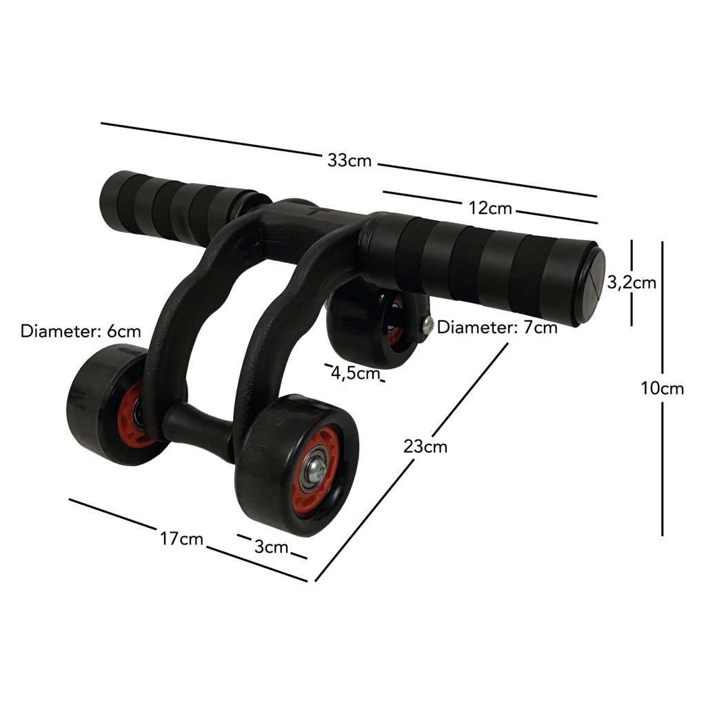 3-Wheel Ab Roller Wheel