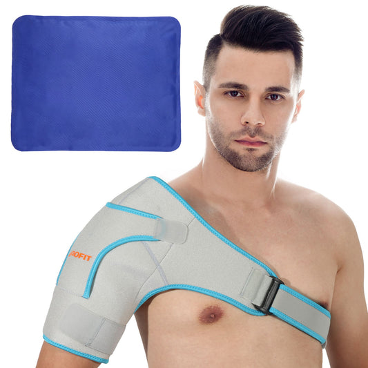 Shoulder Ice Pack Wrap for Rotator Cuff Pain Relief