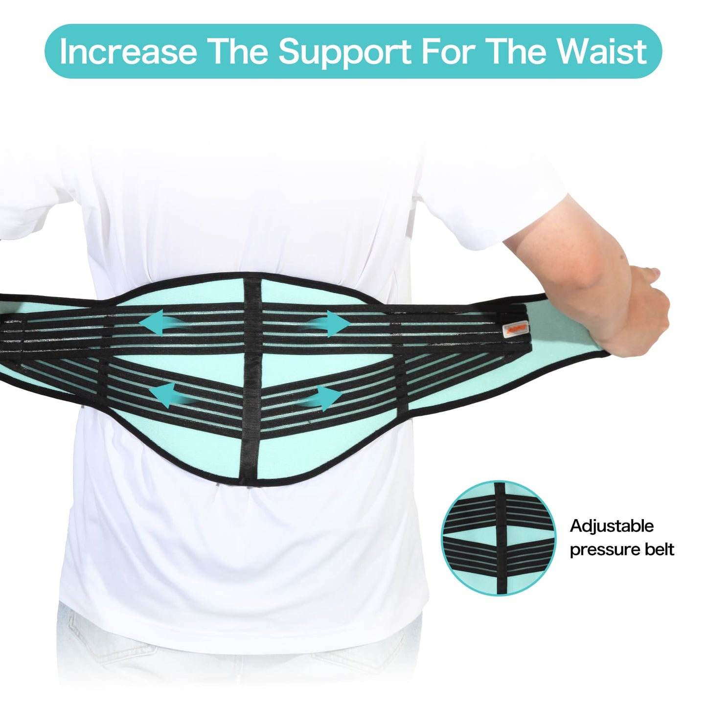 Aofit Gel Ice Pack for Lower Back Pain Relief, Heat and Cold Pack