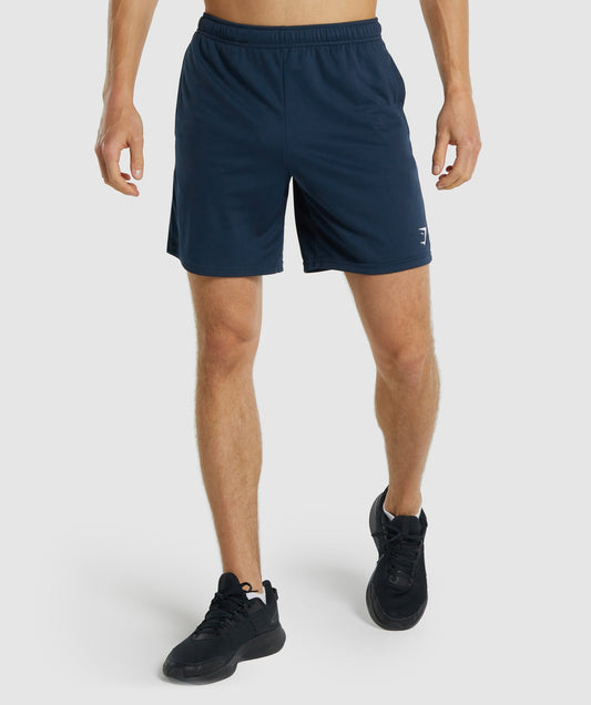 Gymshark Arrival Knitted Shorts - Navy