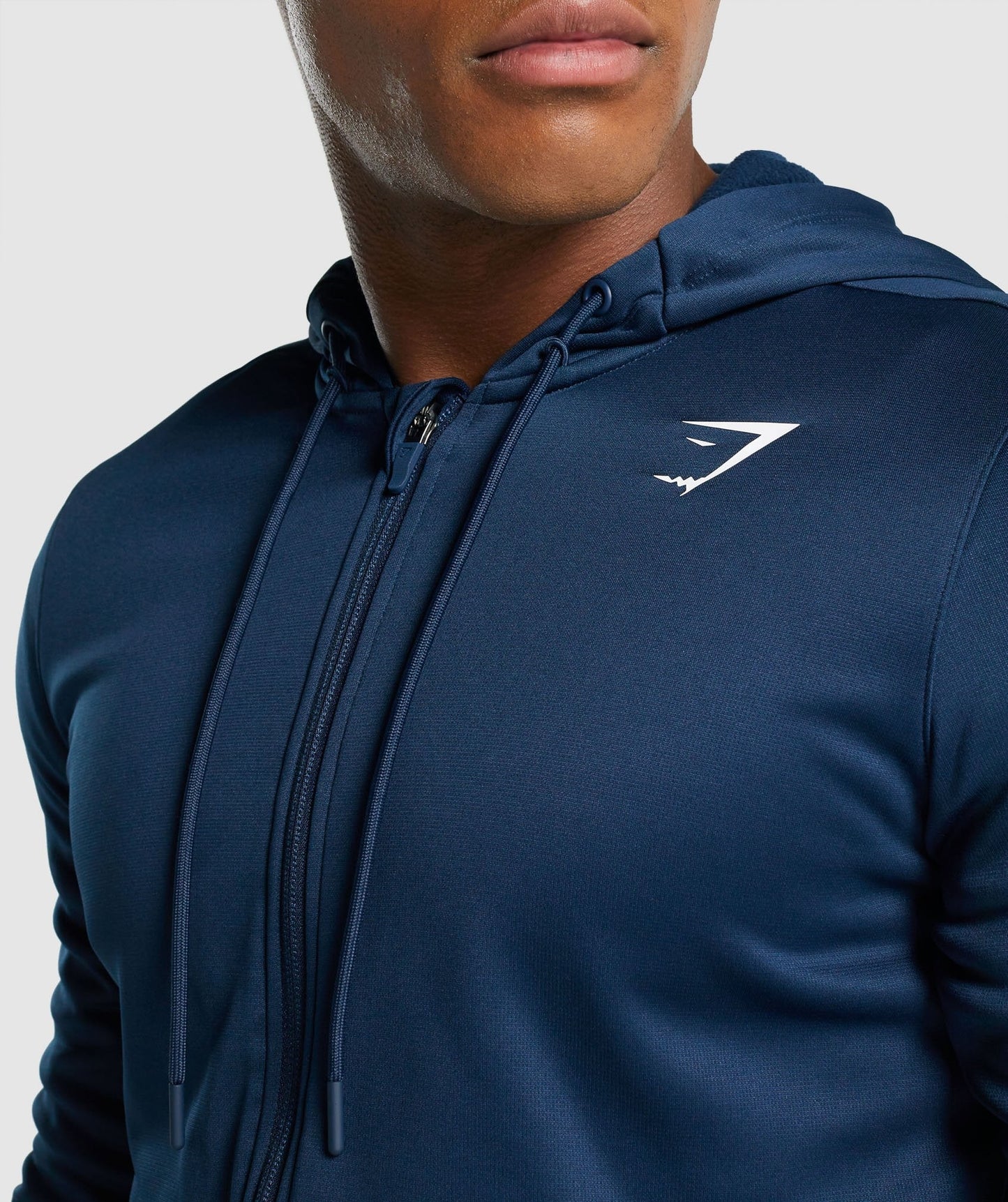Gymshark Arrival Zip Up Hoodie - Navy
