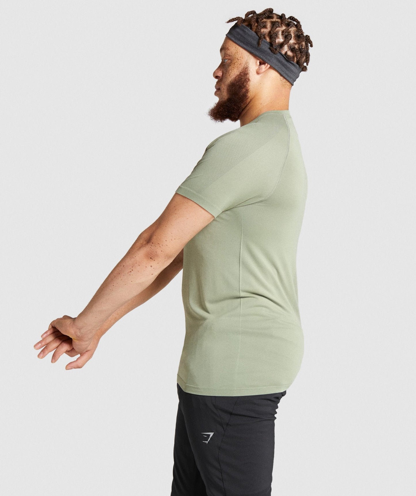 Gymshark Aspect Lightweight Seamless T-Shirt - Light Green