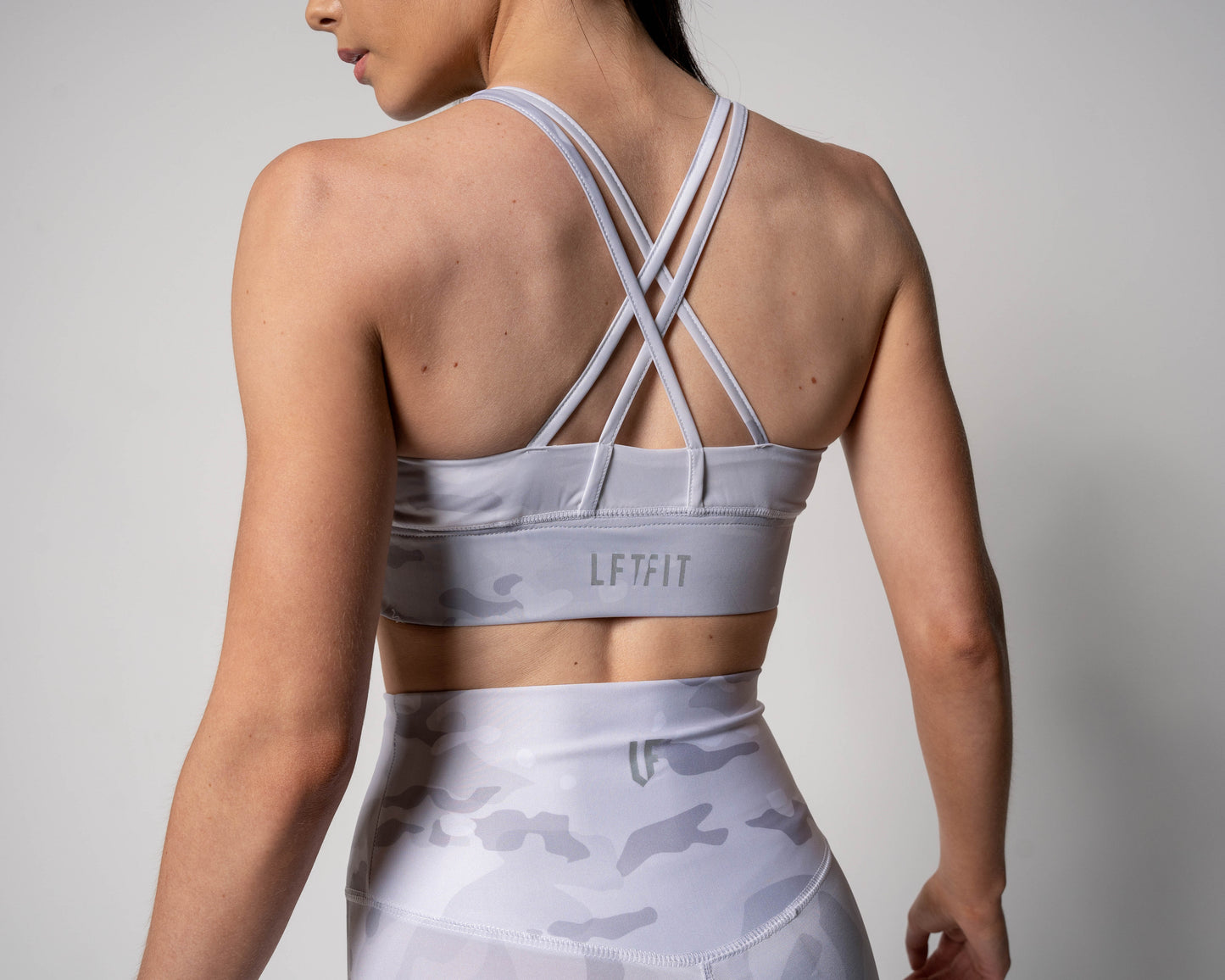 LF Camo Crossover Sports Bra