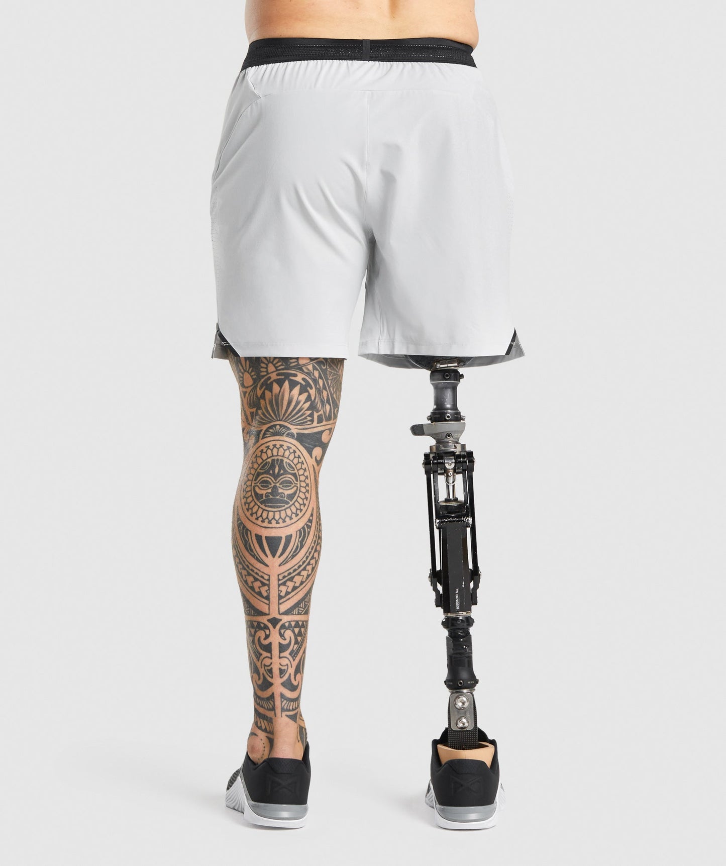 Gymshark Apex 7" Perform Shorts - Light Grey