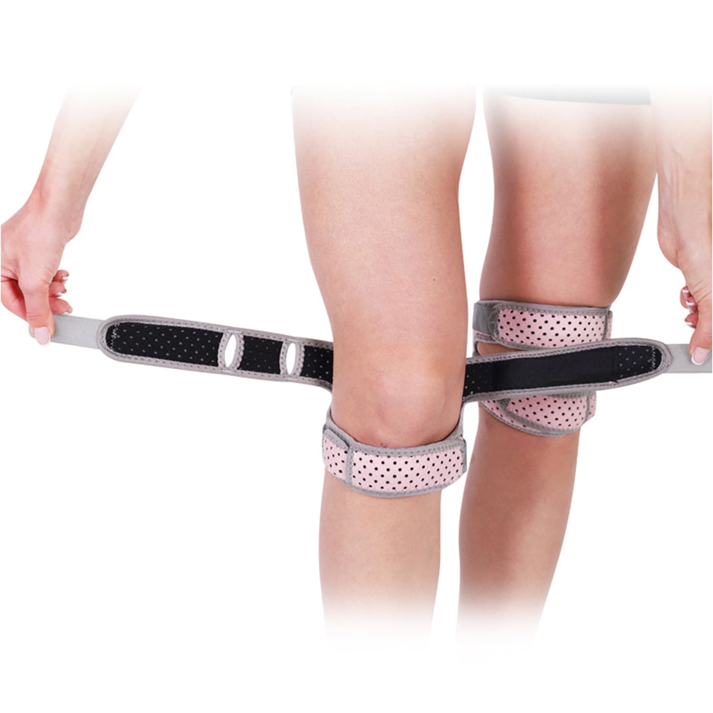 Aofit Knee Support Strap with Breathable Design and Adjustable Straps, 1 Pair