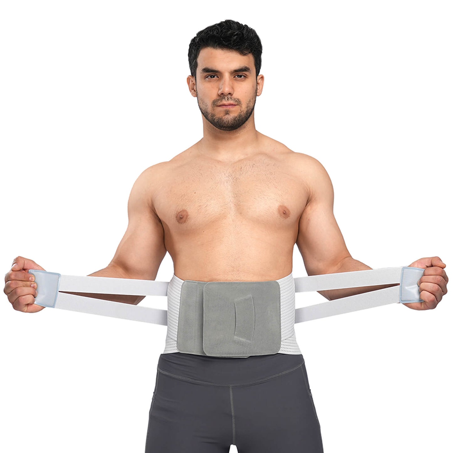 Aofit Back Brace For Lifting With 4 Lumbar Support Stays