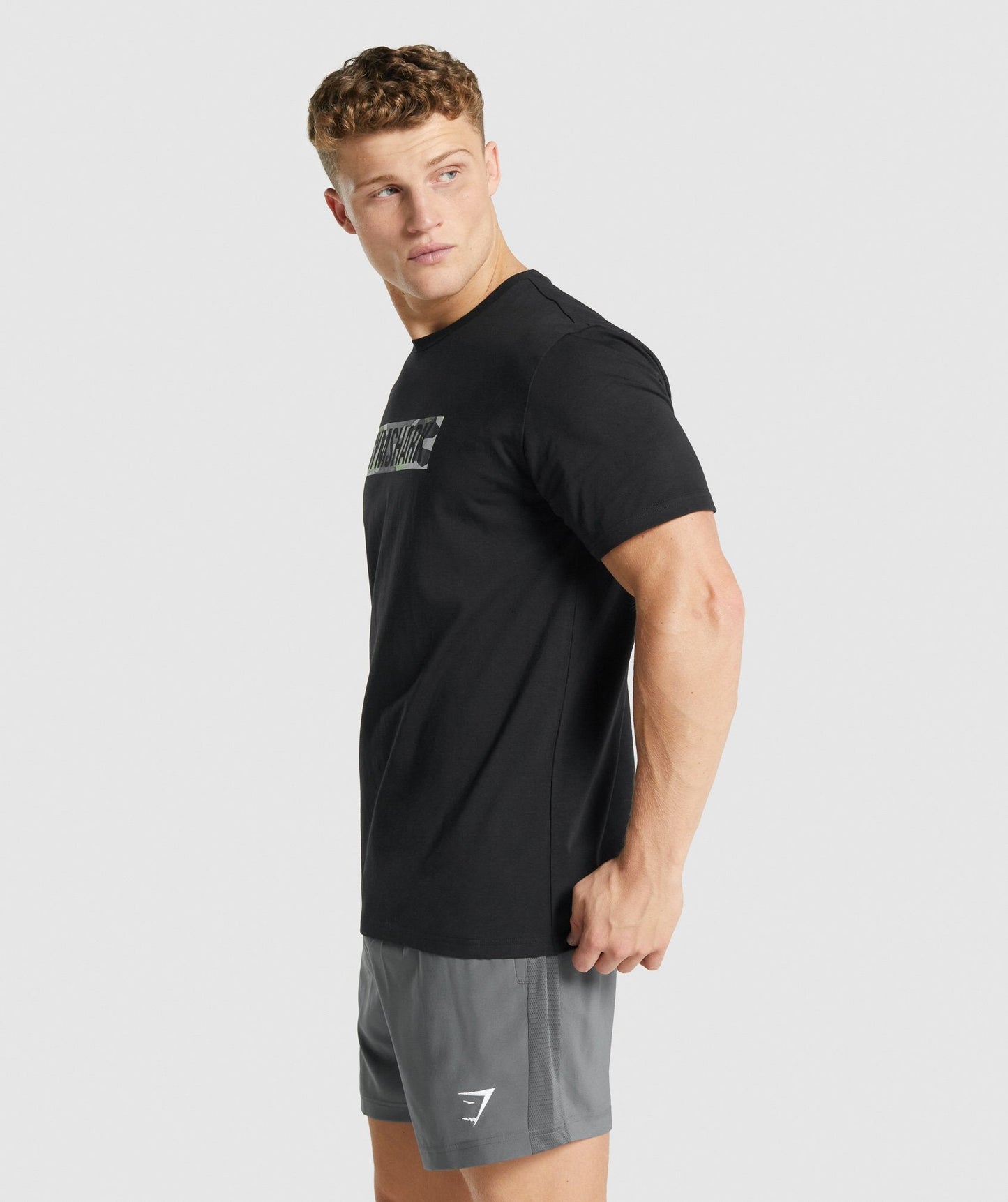 Gymshark Block Infill T-shirt - Black