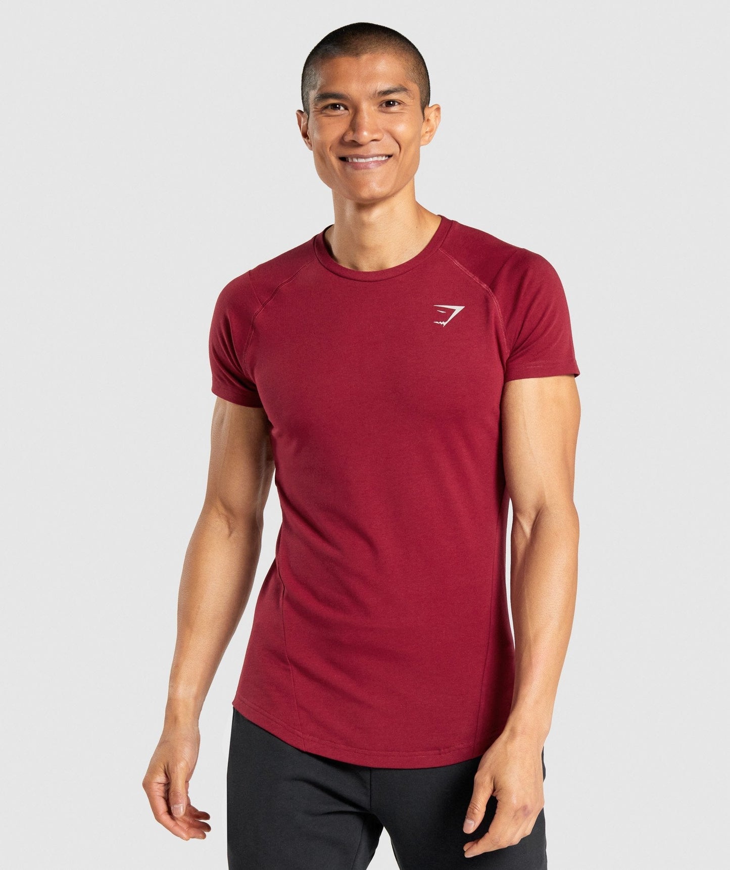 Gymshark Bold T-Shirt - Burgundy