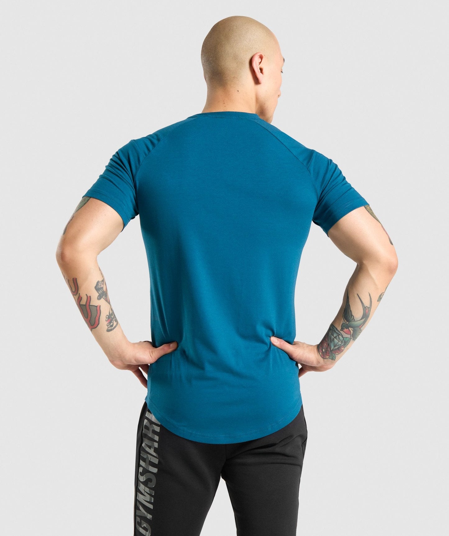 Gymshark Bold T-Shirt - Teal/Camo