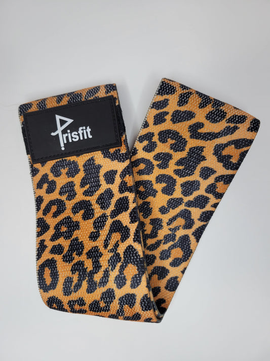 Brown Leopard Glute Band (Heavy)