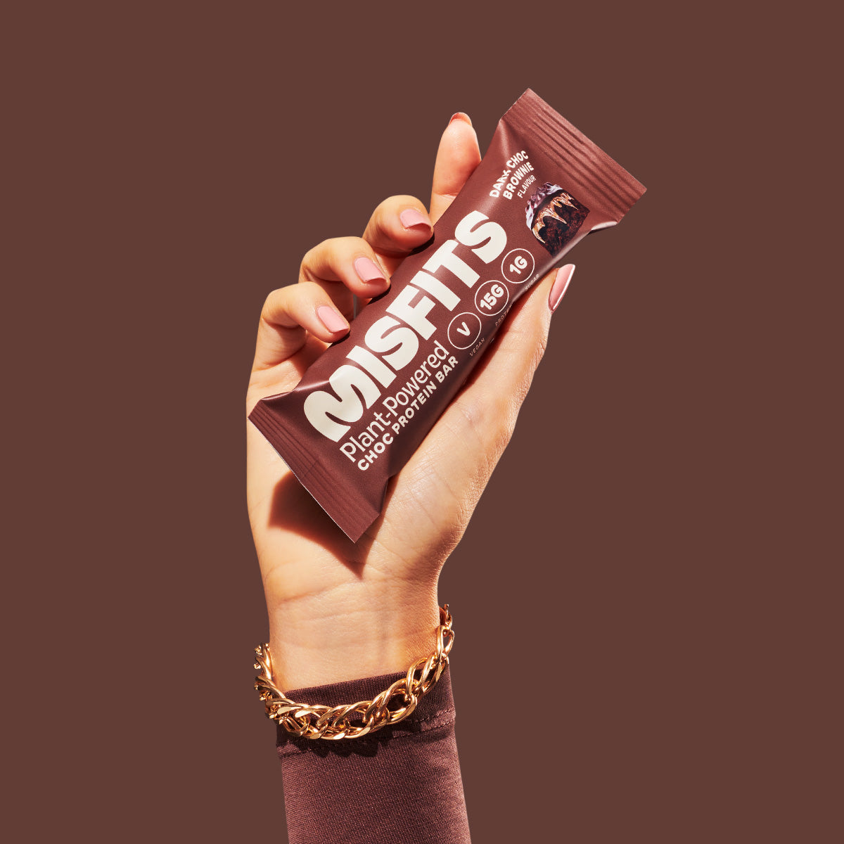 Misfits Protein Bar - Dark Choc Brownie