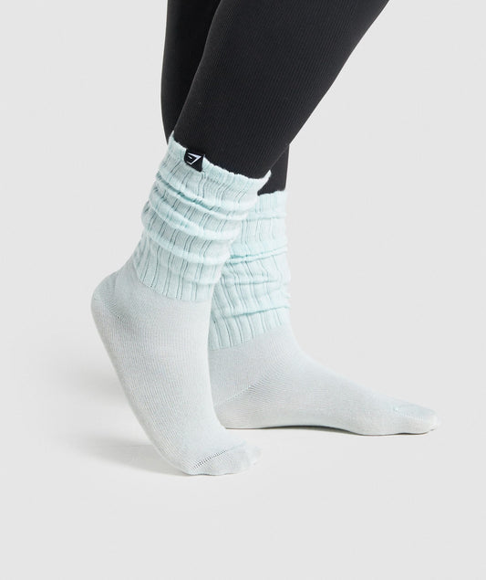 Gymshark Comfy Rest Day Socks - Light Green
