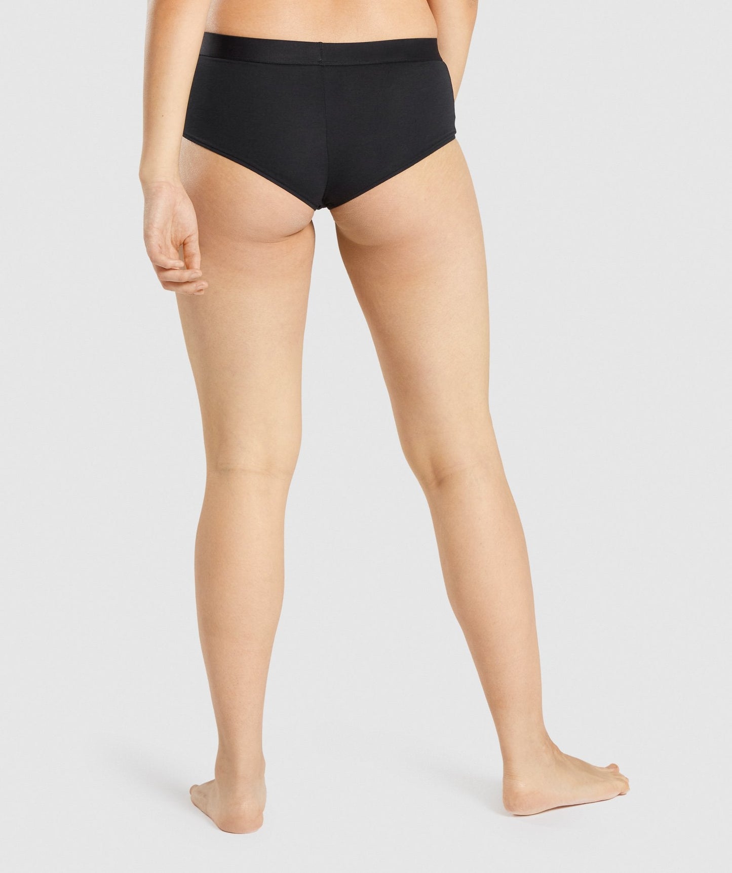 Gymshark Cotton Boyfriend Shorts - Black