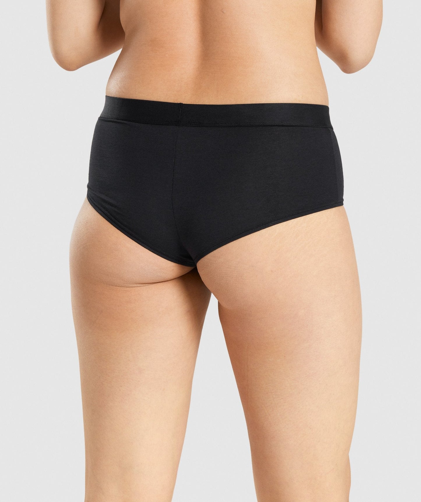 Gymshark Cotton Boyfriend Shorts - Black