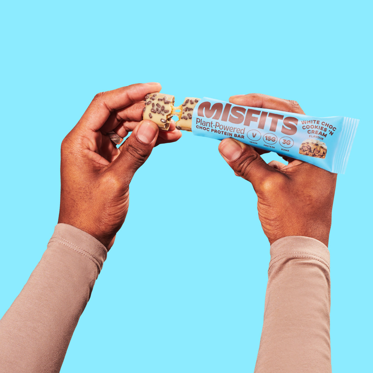 Misfits Protein Bar - Cookies & Cream