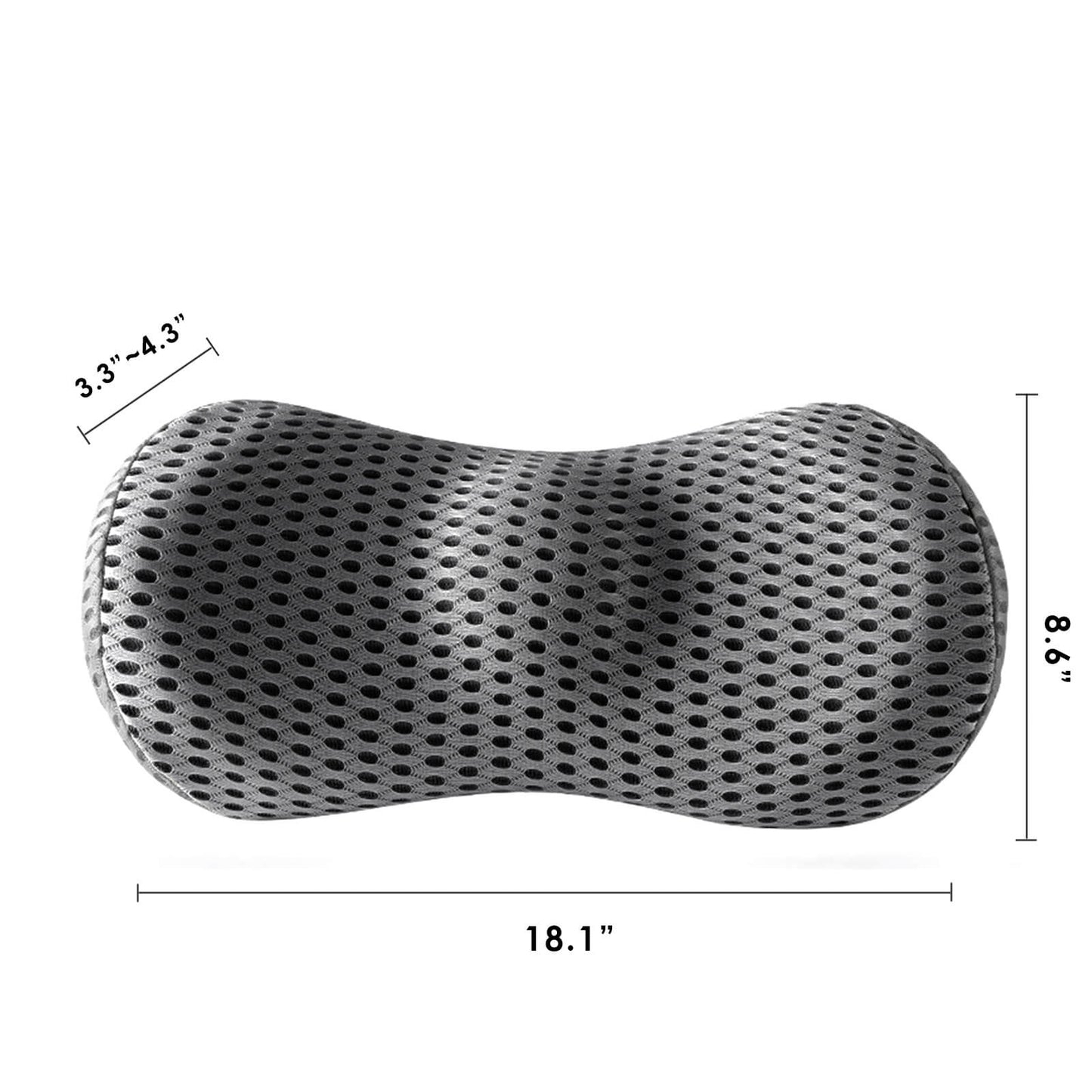 Aofit Memory Foam Car Seat Lumbar Pillow