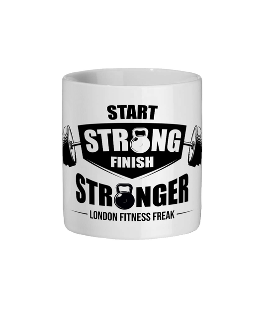 Start Strong Mug 11oz