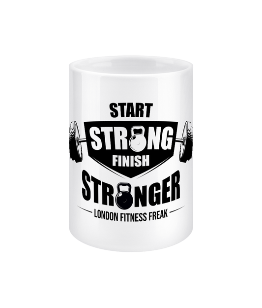 Start Strong Mug 15oz