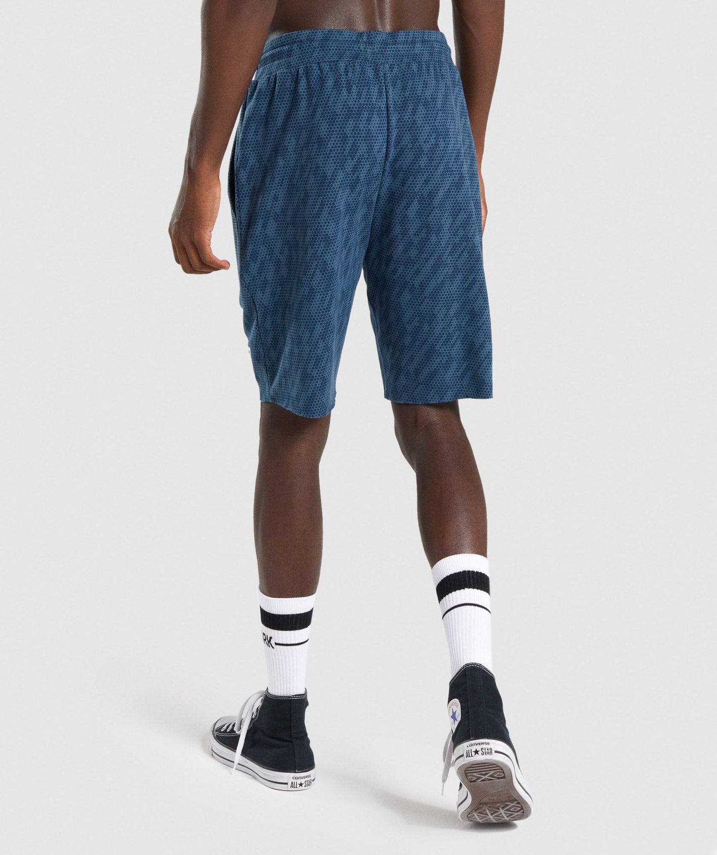 Gymshark Critical 9" Shorts - Teal Print
