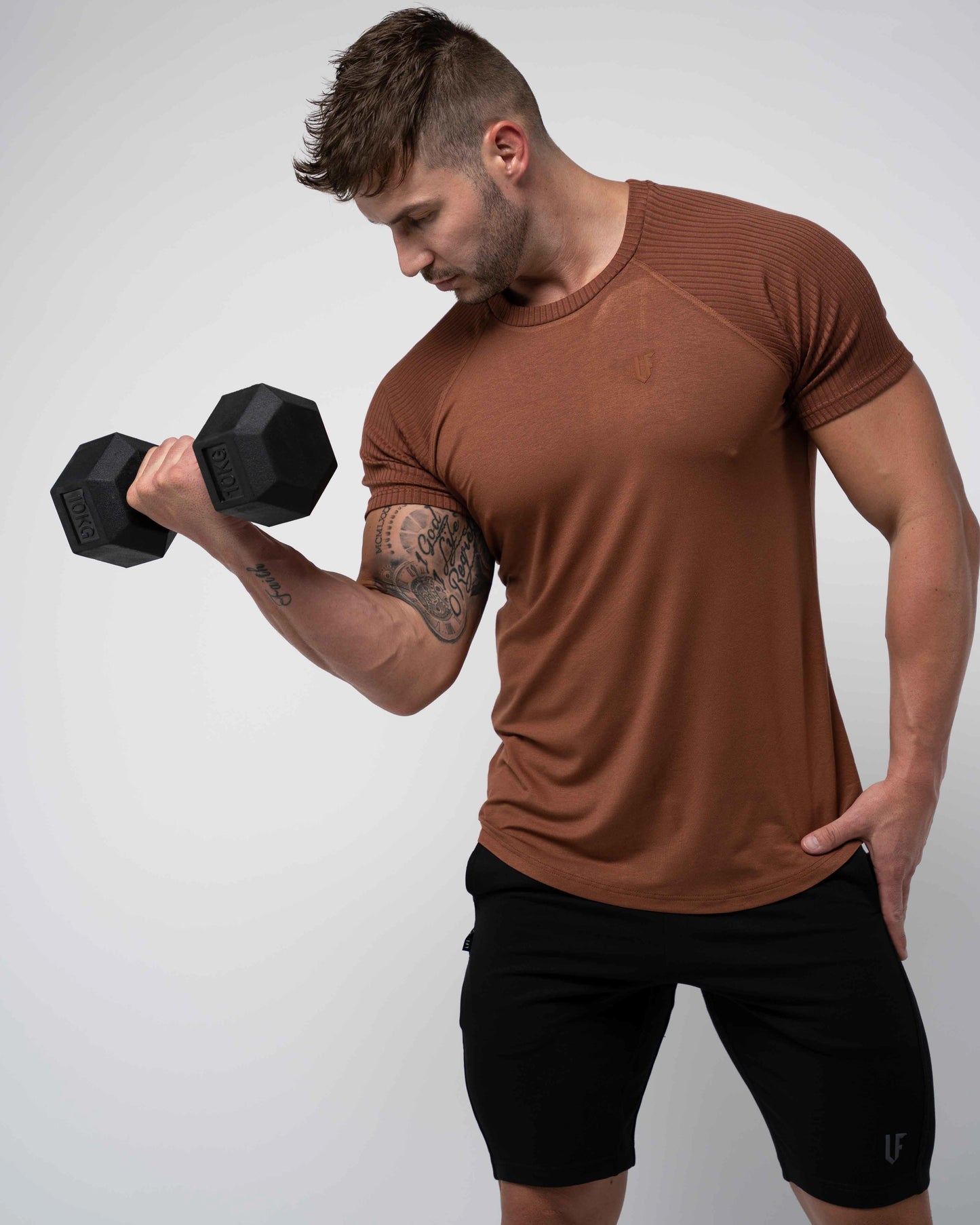 LF Ribbed Raglan Tee