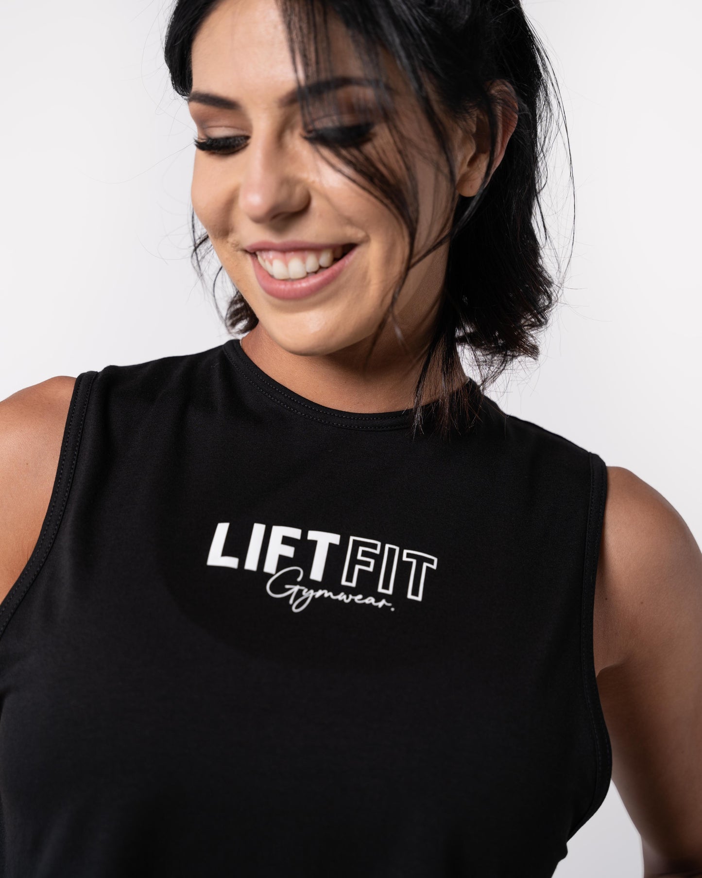 LFTFIT Drop Arm Crop Vest