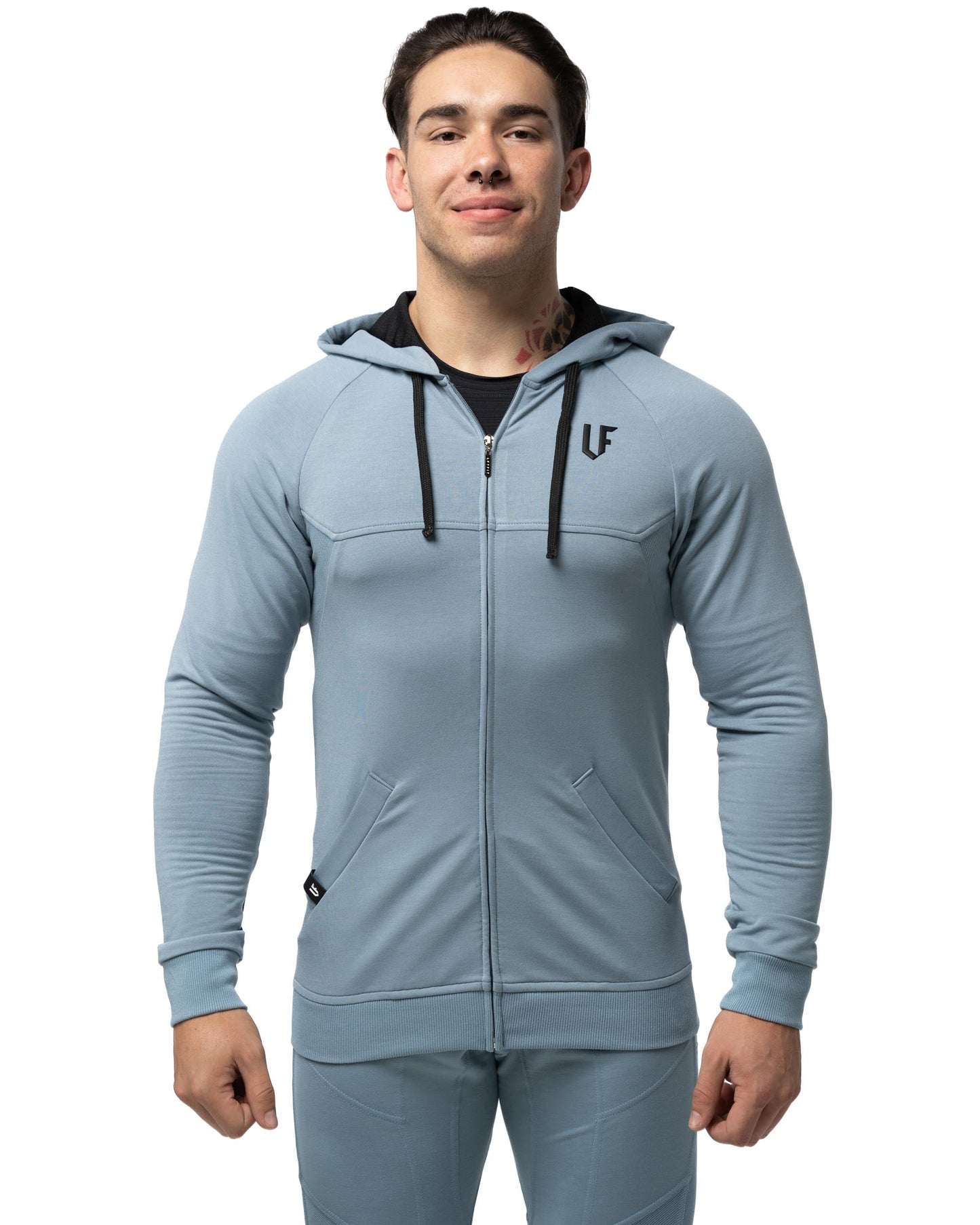 LF Ribbed Hoodie