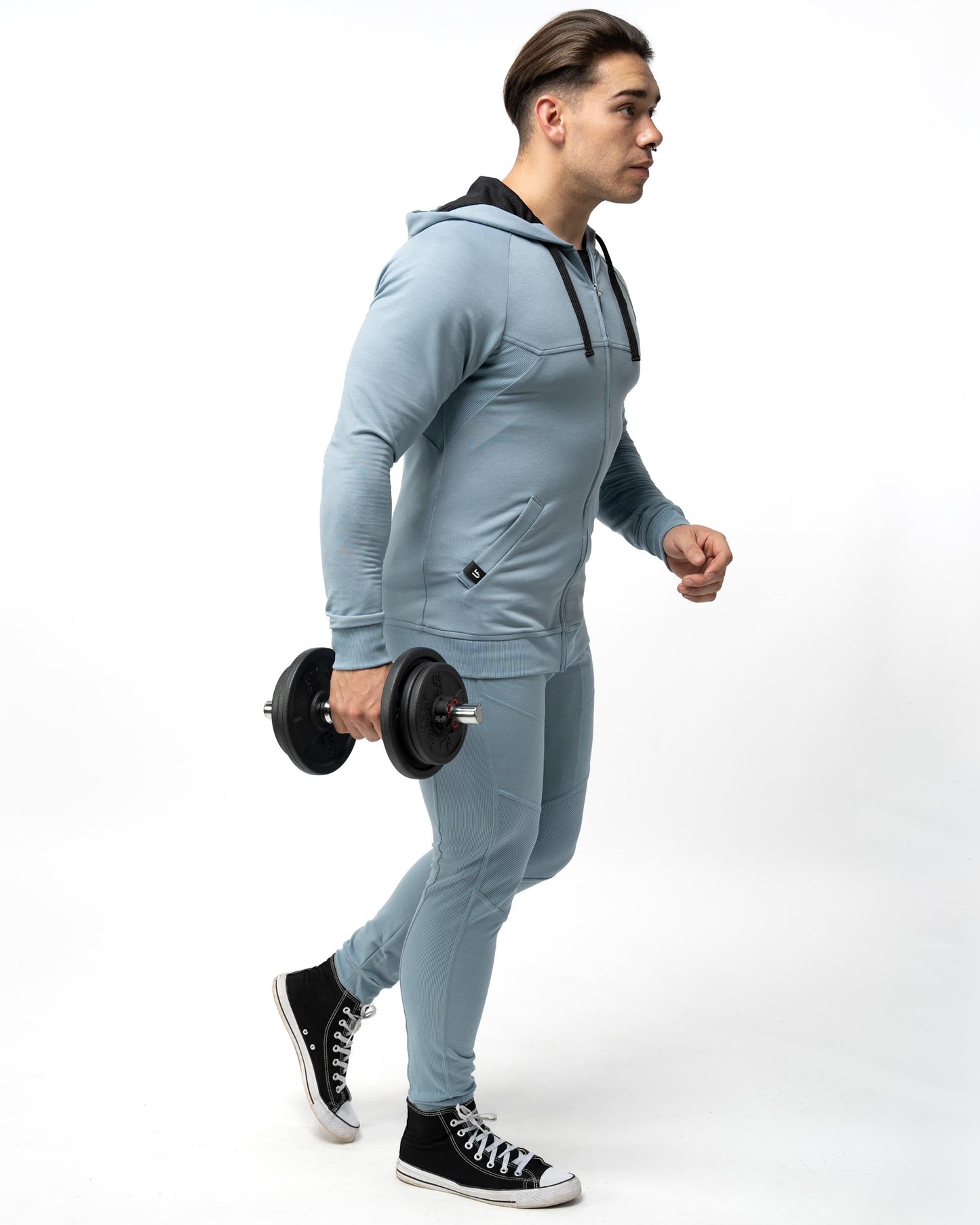 LF Ribbed Hoodie