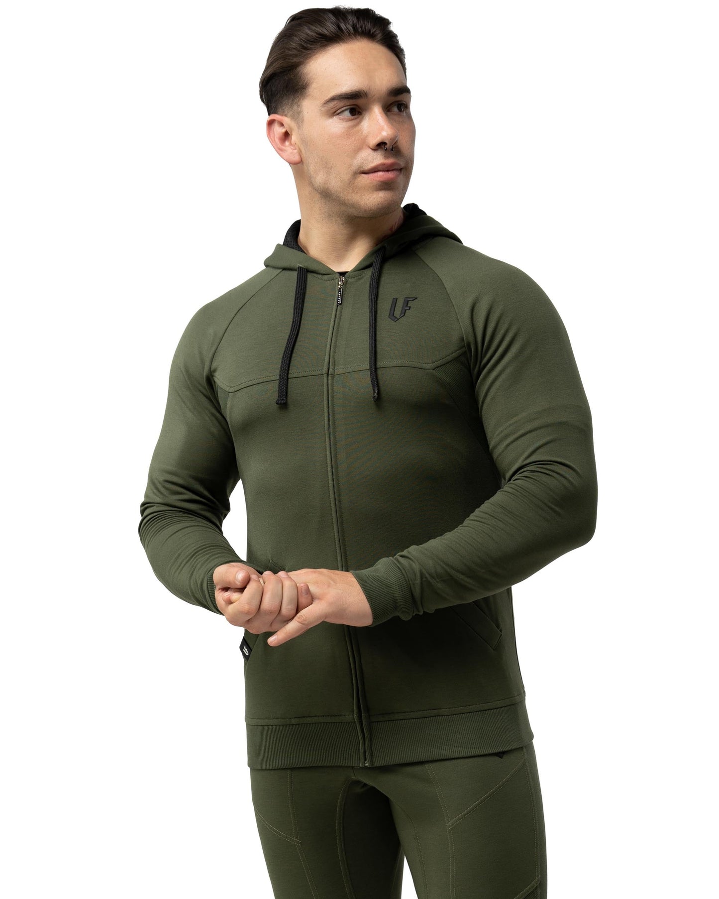 LF Ribbed Hoodie