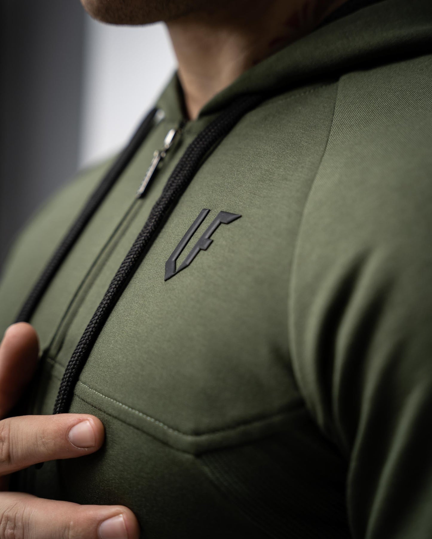 LF Ribbed Hoodie
