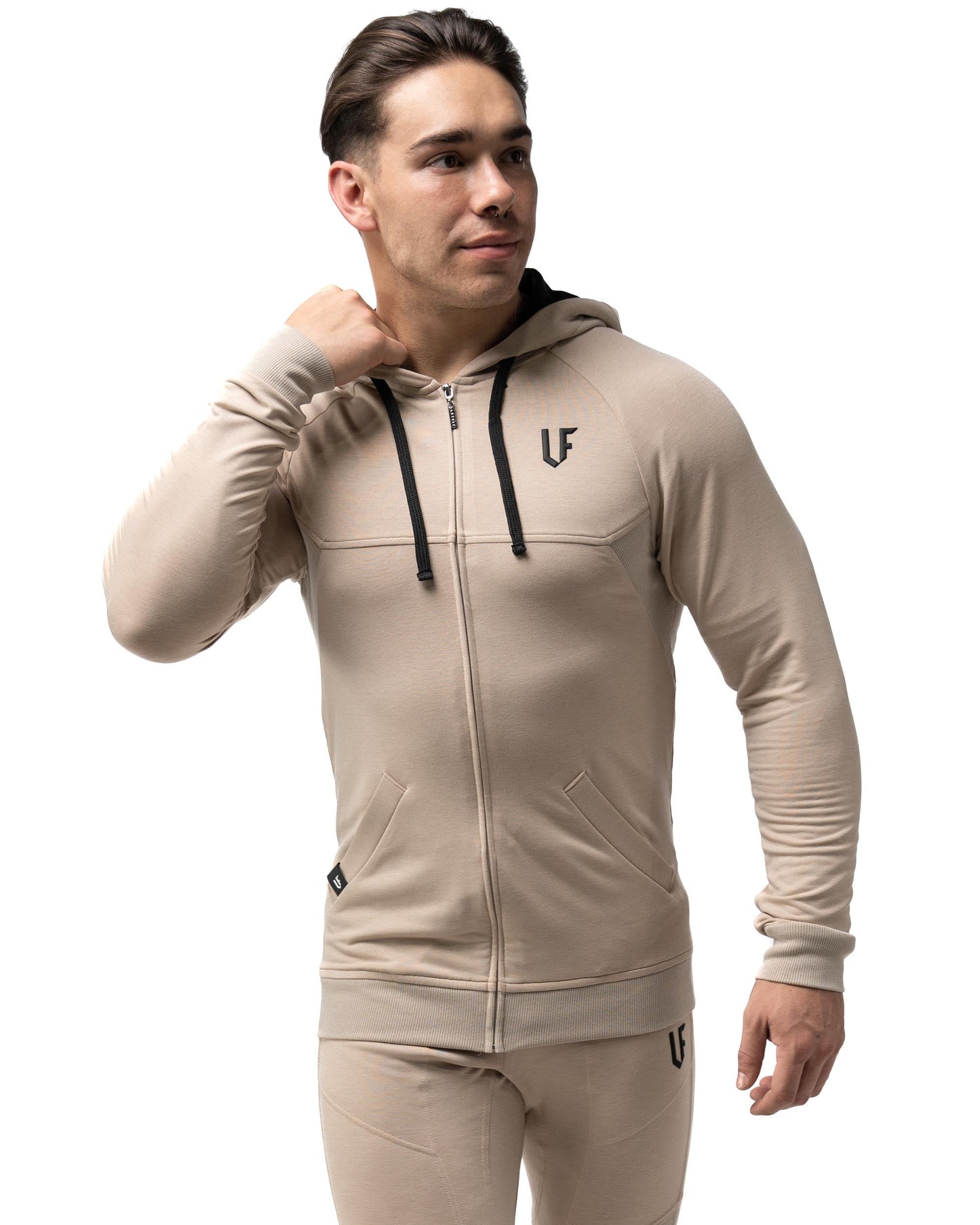 LF Ribbed Hoodie