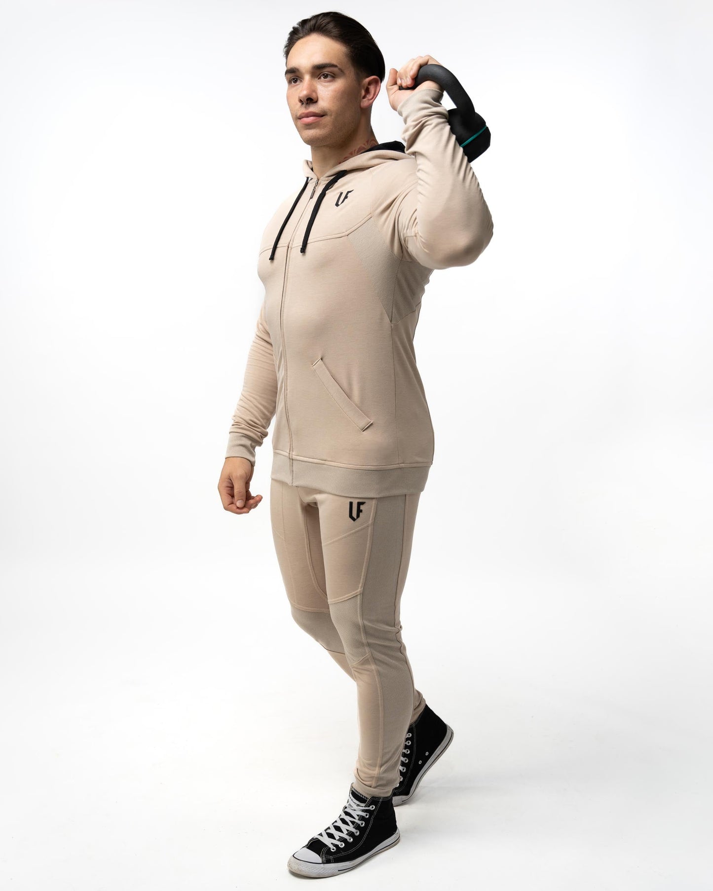 LF Ribbed Hoodie