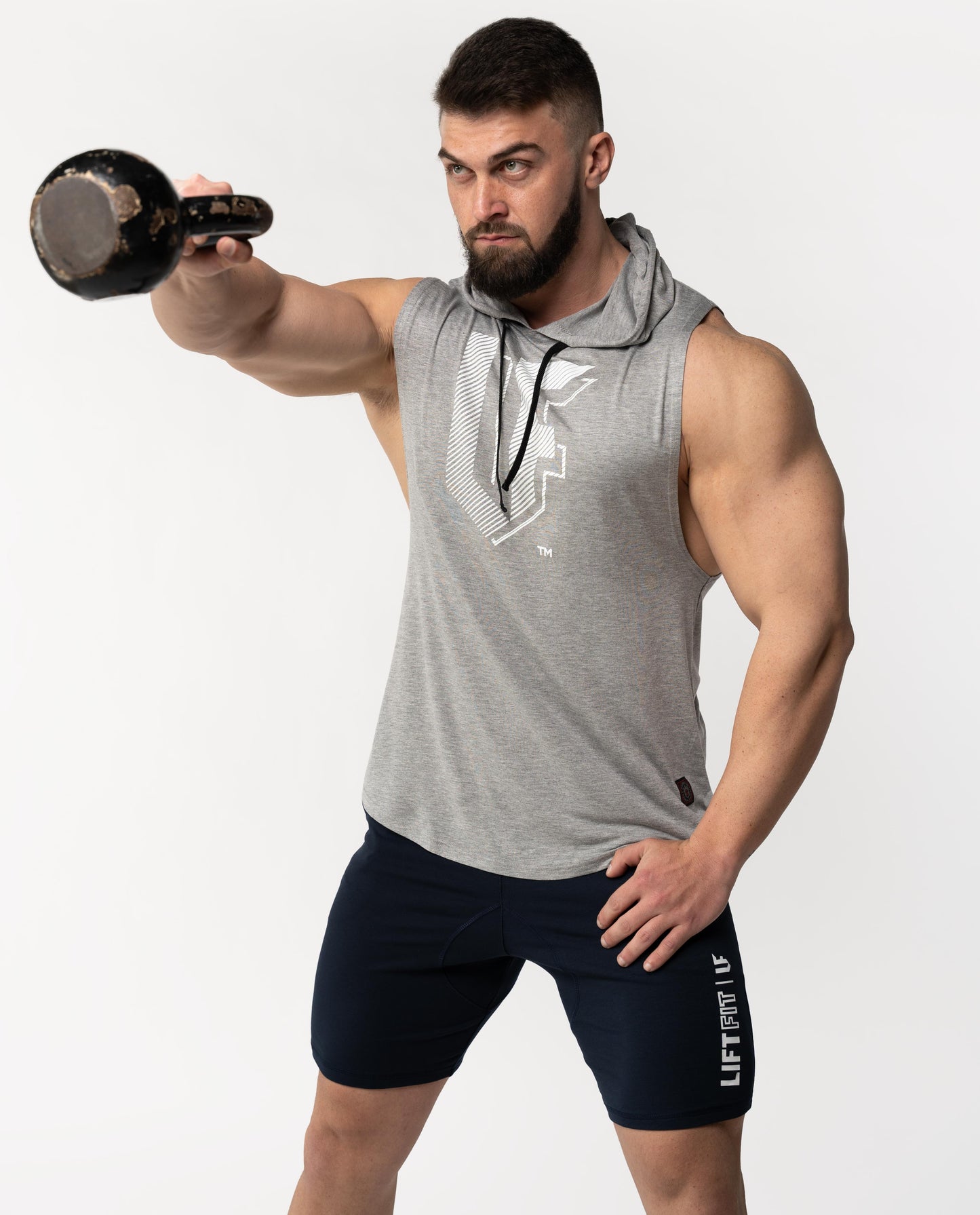 LF Mono Drop Arm Hoodie